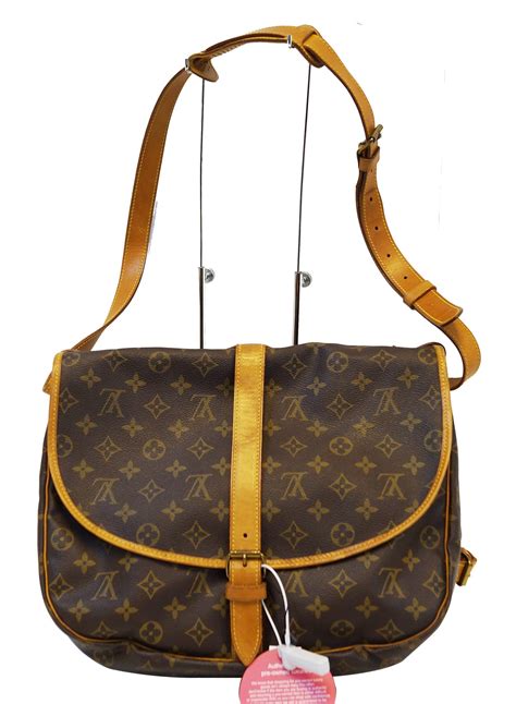 saumur louis vuitton 35|LOUIS VUITTON Monogram Saumur 35 .